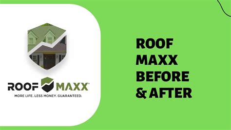 Jun 22, 2023 · Roof Max is a widely used, scientifically developed roof rejuvenating spray treatment that was developed by the world’s largest private research and development company, Battelle Labs. The award-winning and revolutionary technology of Roof Maxx allows it to penetrate deep into the brittle, old roof, which thereby restores the shine and …